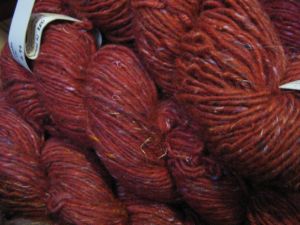 So Sari Handspun Wool Harvest Red